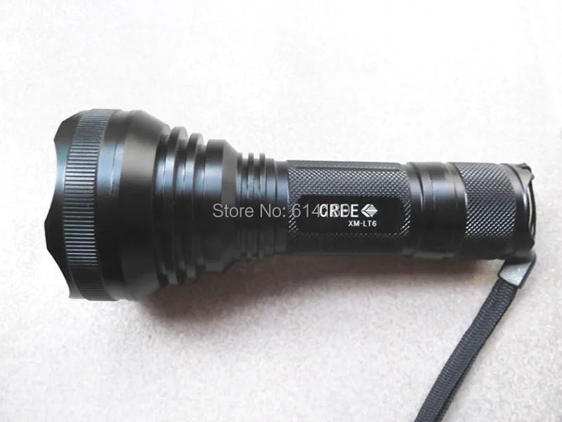 U-F HD2010 1xcree XML T6 1200lm 5-Режим светодиодный фонарик (1x18650/1x26650)