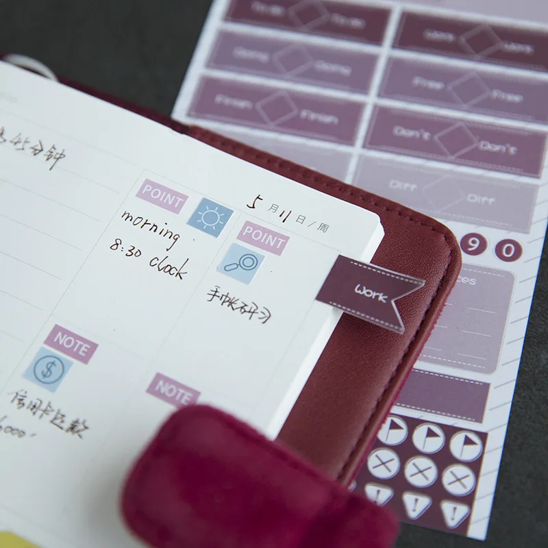 

Office Index Sticker Study Sticker Index Catalogue DIY Decorative Album Diary Sticker