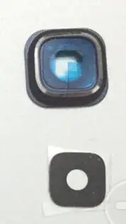 10 шт./лот Камера Стекло крышка объектива для samsung Galaxy note 4/note 5/s6/s6 edge/s6 edge plus/s7/s7 edge круг клей оптом - Цвет: note 5 blue
