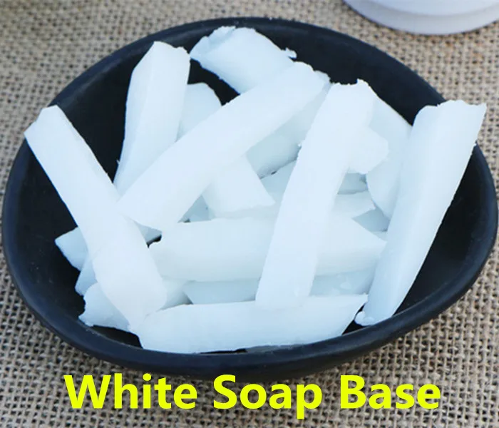 1000g White 1000 г белая мыльная основа, прозрачная мыльная основа DIY, мыло ручной работы для мытья рук или одежды - Цвет: 1000g White