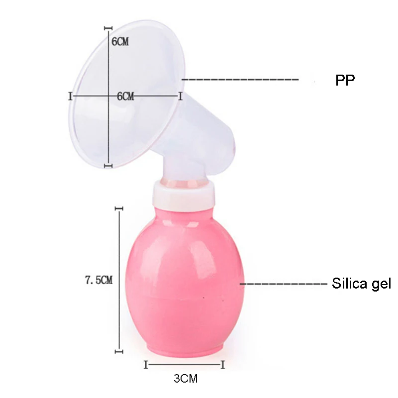 Baby Feeding Manual Breast Pump Extractor Automatic Correction Breast Collector Infant BPA free Silicone Infant Breast Feeding