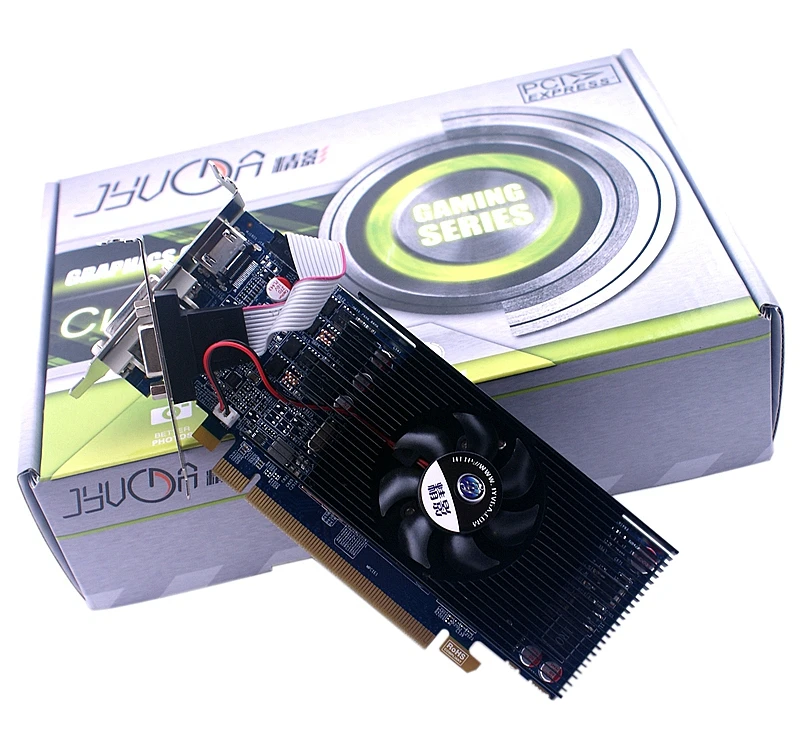 Movie of R7 250 2GD5 LP HTPC graphics card machine high frequency half blade
