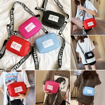 

2019 Newest Hot Fashion Women Patchwork Candy Color PU Bags Purse Shoulder Handbag Tote Messenger Satchel Bag Cross Body Bags