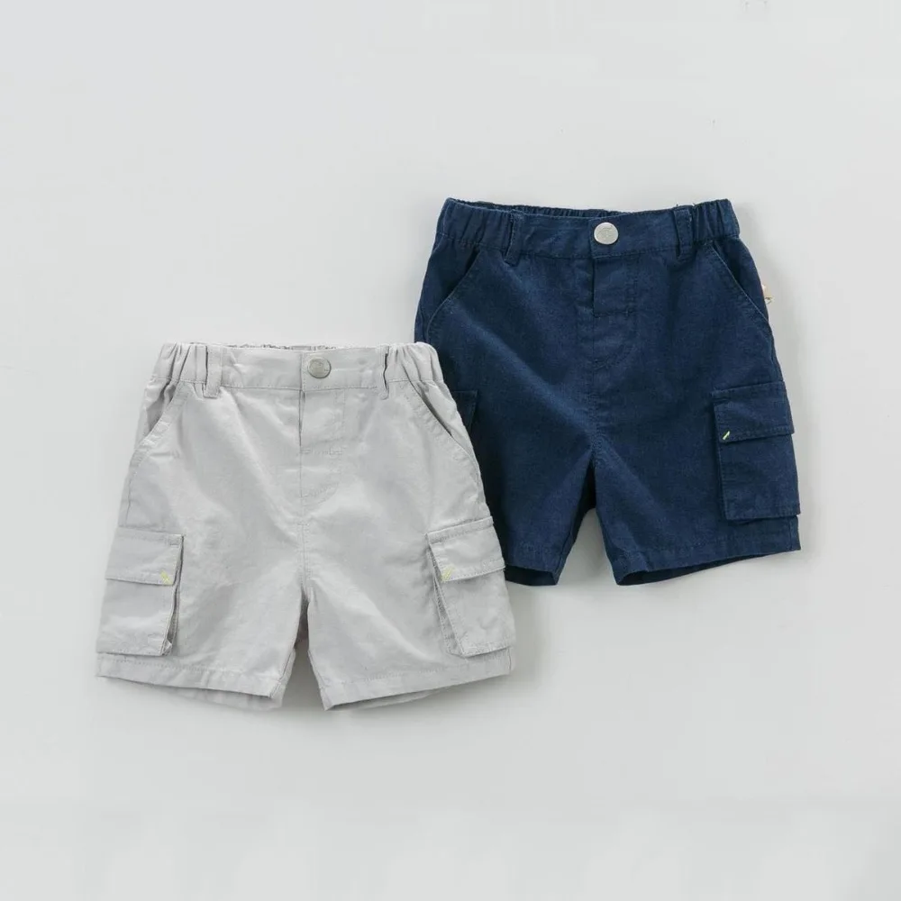 Brand 2017 child boy clothing Linen Cotton Boy Shorts kids baby boy