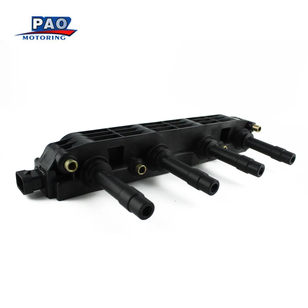 2 шт. катушки зажигания подходит для OPEL Vauxhall Astra Corsa, Meriva Vectra Zafira 1,6 19005212,1208307, 47905104,1206307