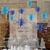 Frozen Party Christmas Snowflakes Decorations 3D Hollow Snowflake Paper Garlands Ornament Fake Snow Winter Decorations for Home ► Photo 2/6