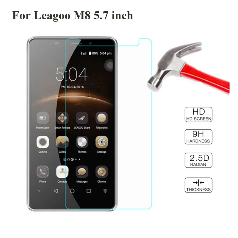

Tempered Glass For Leagoo M8 M 8 Tempered Glass Proof Screen Protector Film Phone Case for Leagoo M8 Pro 5.7 inch
