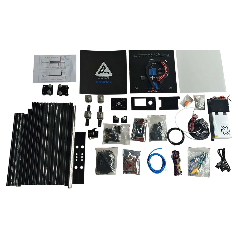 Tronxy X5S DIY 3d принтер Наборы двойной оси Z Большой размер печати 330*330*400 мм 3D печать металлическая рамка X5SA-400 Tronxy