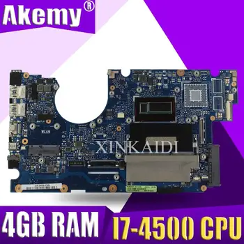 

UX32LA I7-4500 CPU 4GB RAM motherboard For ASUS UX32LN UX32LA UX32L UX32LA-LN Laptop mainboard Tested Working