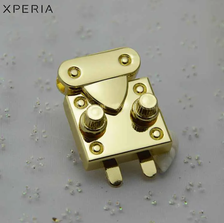10 pcs /lot Luggage hardware accessories golden high grade alloy twist