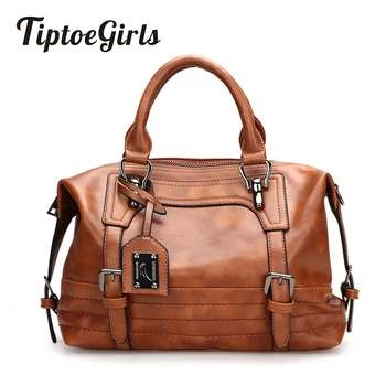 

New Tide Korean Version of the Wild Messenger Portable Simple Personality Atmospheric Fashion Boston Handbags