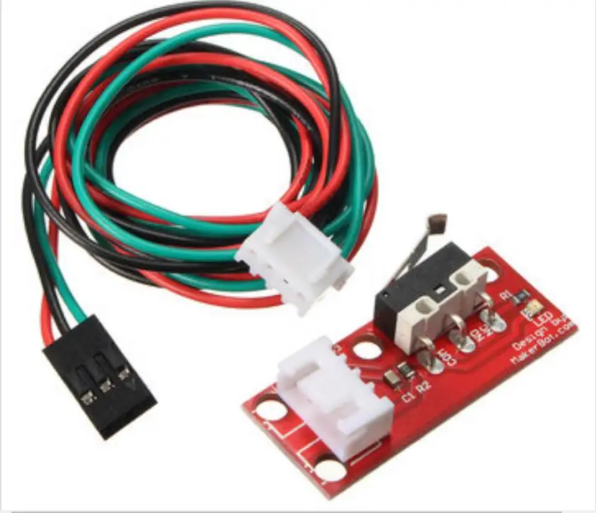 

KuaiJieWei 3D printer Store Mechanical End Stop Endstop Limit Switch With Cable For CNC 3D Printer RAMPS 1.4