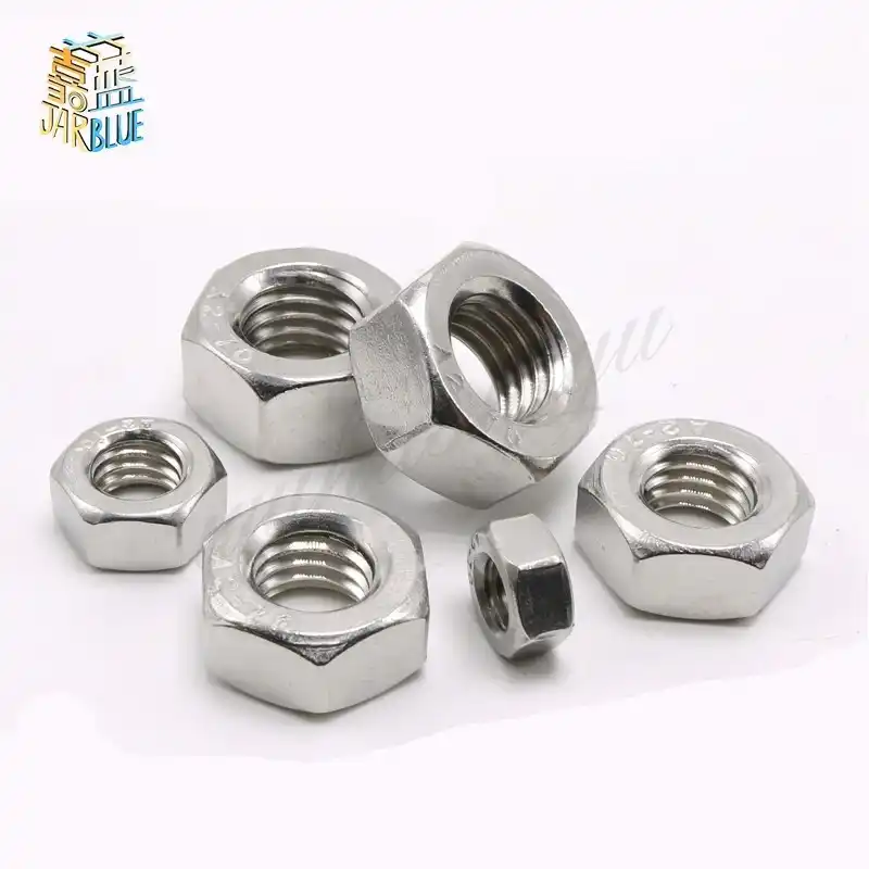 acero inoxidable 304 4 unidades M8 x 1 mm Tuerca hexagonal de rosca fina