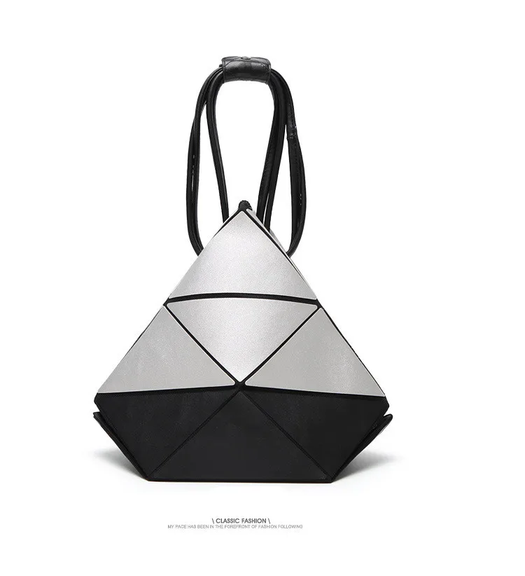 Геометрические цветные складные женские сумки, алмазные стеганые, различные модели, женская сумка на плечо, Дамская брендовая лазерная сумка
