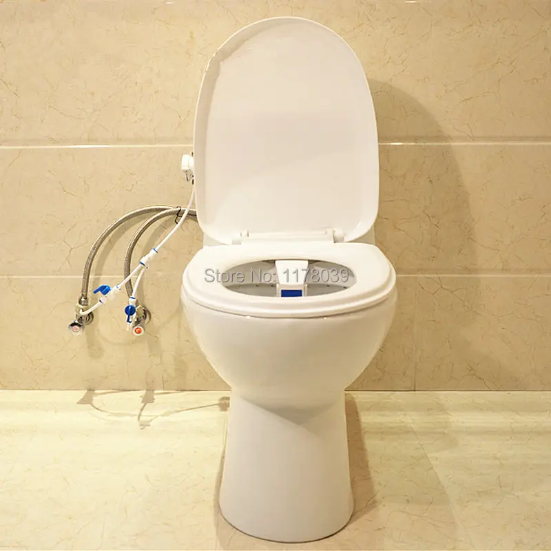 without electricity Hot and cold water bidet with Nozzle Self cleaning