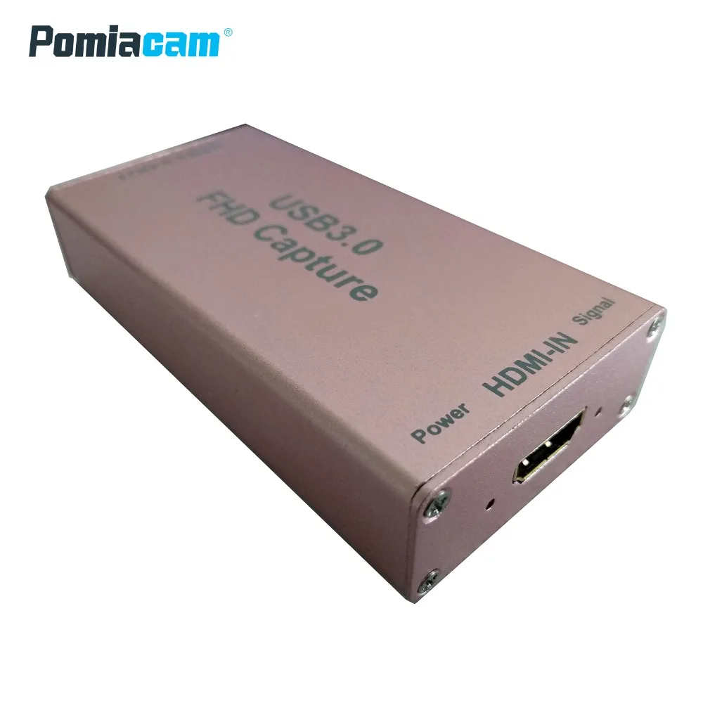 VC30 HDMI IN видео Захват USB3.0 1080P 60FPS карта захвата коробка для Windows Linux IOSX Android системы