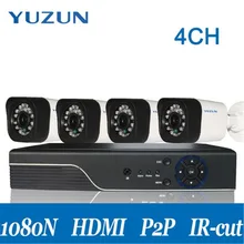 AHD Wireless Security Camera System Video Surveillance Kit 4CH Wifi DVR Kit HD 720P Night Vision Wireless CCTV IP Camera Kit Set
