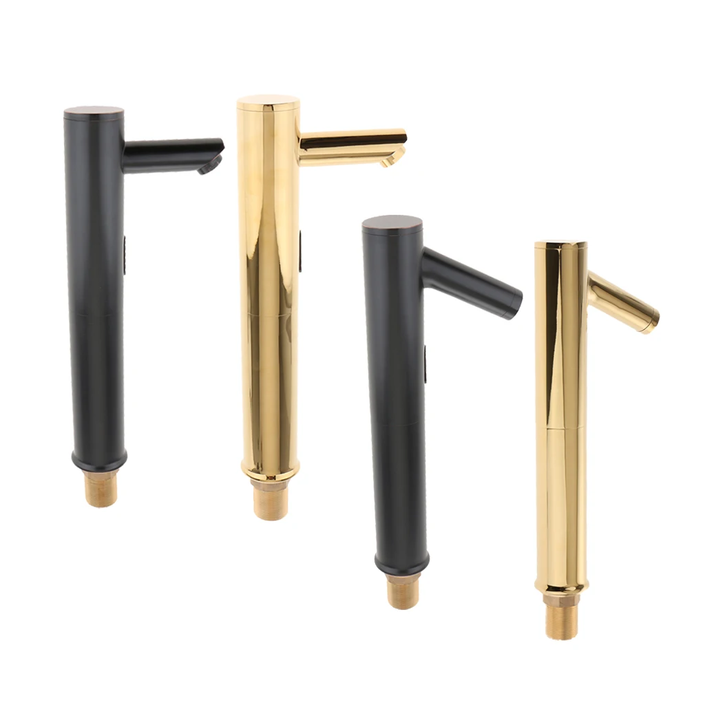 Bathroom Automatic Infrared Sink Hands Touchless Free Faucet Sensor Tap Cold Water Saving Inductive Electric Basin Faucet