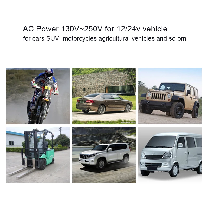 250 В 150 в 200AH авто мотоцикл автомобильный аккумулятор зарядное устройство 5 этап