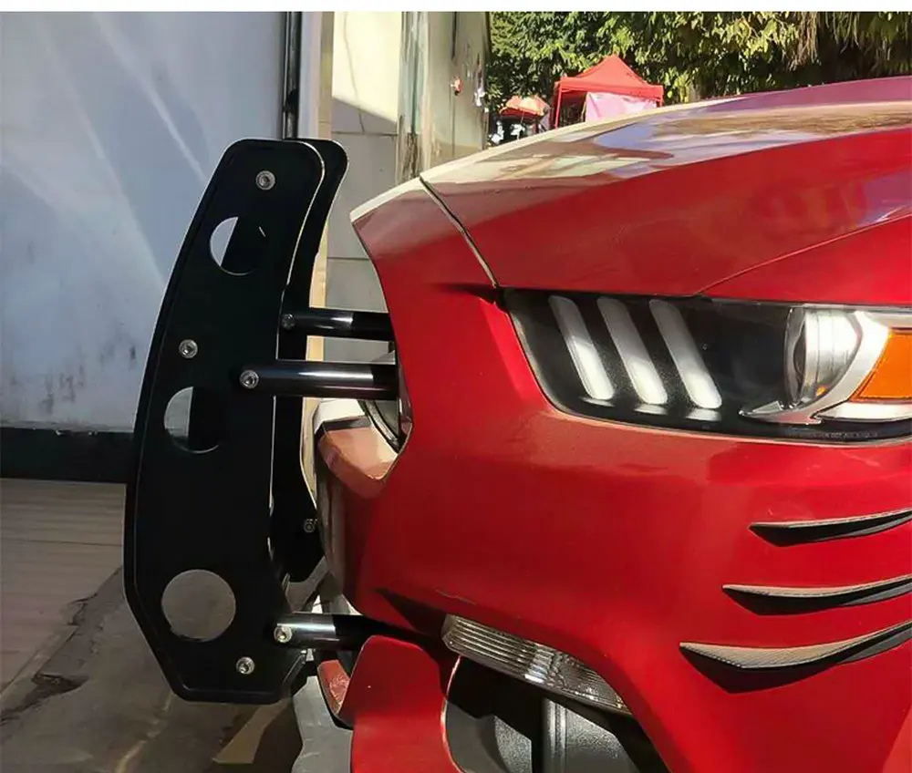 Передний бампер луч кронштейн безопасности бар анти-столкновения отделка для Ford Mustang бодикит 15- баррикад крыло рамка спойлер губы