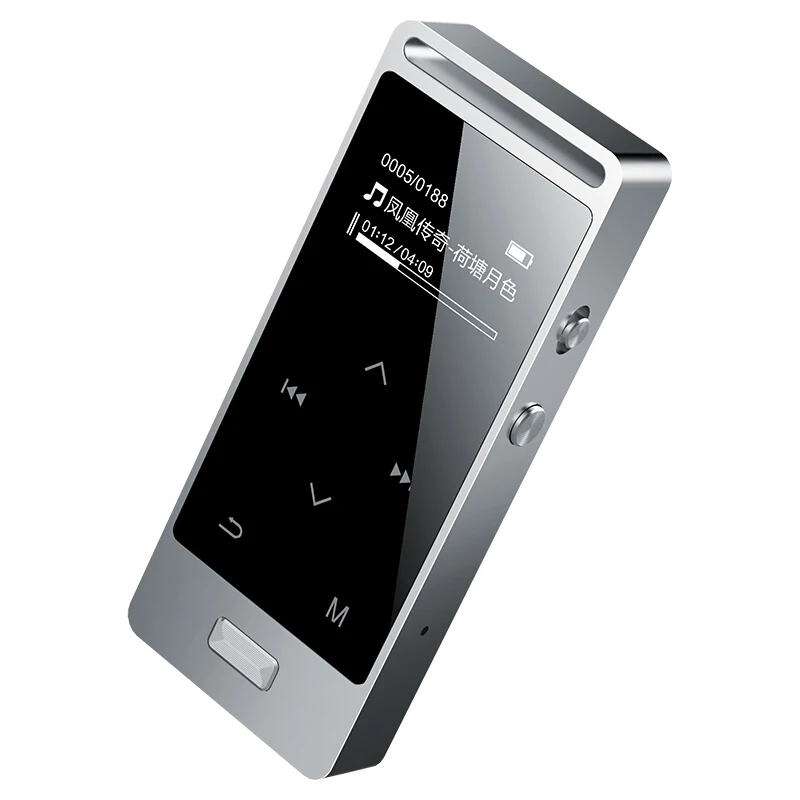 Yescool X3 металлический Спортивный MP3 плеер портативный аудио 8 Гб со встроенным