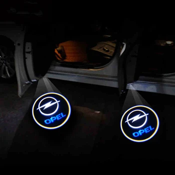 

2Pcs Car LED Door Warning Light Welcome Logo Projector For Opel Astra h g j Insignia Zafira b Corsa d Vectra c Antara Vivaro Opc