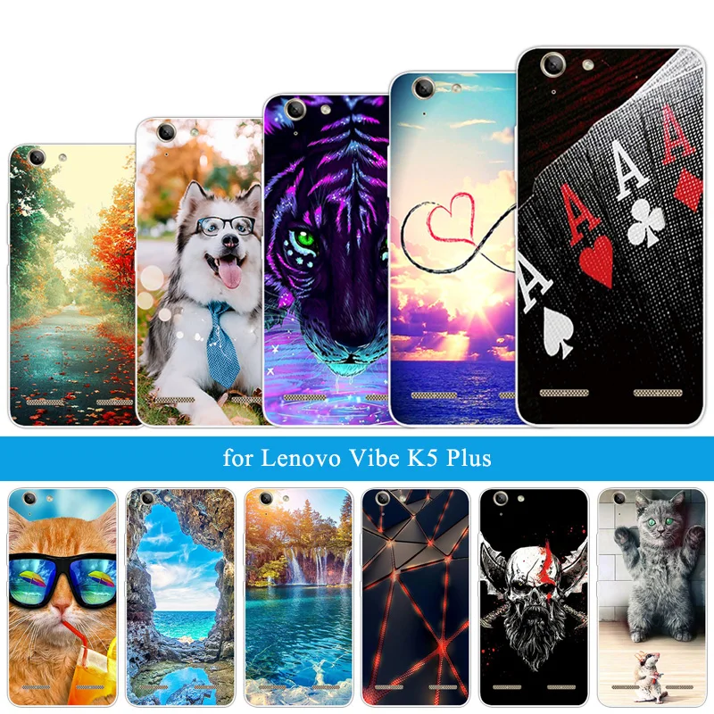 Мягкий чехол из ТПУ Для Lenovo Vibe K5 Plus силиконовый для A6020/A6020a46/Lemon 3 Land чехлы