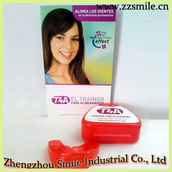 

Original Myofunctional T4A T4A hard Red Teeth Orthodontic Trainer Phase II Hard Red
