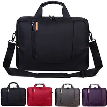 

BRINCH Nylon Waterproof Laptop Case with Side Pockets for Macbook Pro Retina 14 15 inch Mini Asus/DELL/HP/Samsung