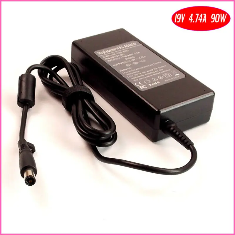 19V 4.74A 90W Ноутбук Ac адаптер Зарядное устройство для HP/Compaq 6530b 6531s 6535b 6535s 6710b 6715b 6715s 6730b