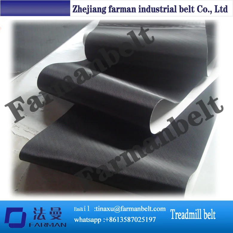 Pvc Treadmill Running Belt Exercise diamond pattern black color treadmill Belt Pvc Treadmill Running Belt Exercise diamond pattern black color treadmill Belt