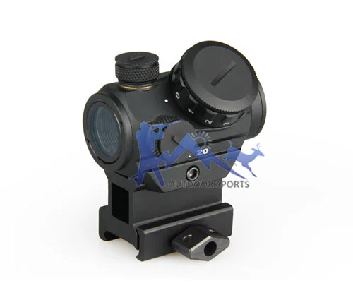 Койот Red Dot sight 3MOA красные точечные винтовочные прицелы T 1x20mm HD Reflex Sight с 20mm Weaver Mount для охотничьей оптики OS2-0069