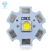 10 шт./партия 10 Вт CREE яркий высококачественный полный Мощность T6-U2 5050 Светодиодный светильник из бисера вспышка светильник светодиодный диодный чип светильник с 20 мм основанием