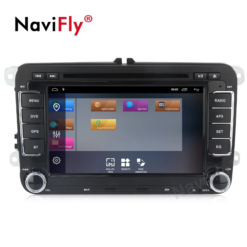 Android 9,1 Автомобильный dvd Радио мультимедийный плеер для VW Skoda Octavia golf 5 6 touran passat B6 jetta polo tiguan gps