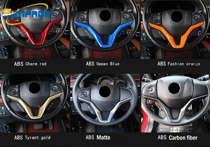 21 Chrome Steering Wheel Decoration Trim Interior Auto Parts Car Covers For Honda Vezel Hrv Hr V 14 15 16 Car Styling From Ling Ling Store 1 Dhgate Com