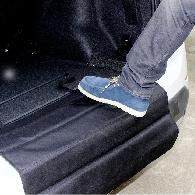 Waterproof Trunk Mat Dog Pets Cargo Liner Cover Non Slip Car Trunk Protector Back Seat Cover Pockets for SUV Pet Barrier