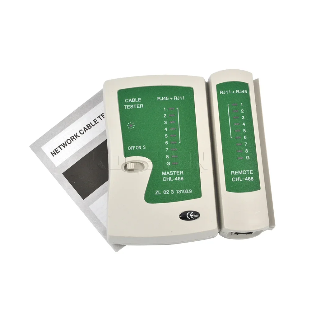 Тестер kebidumei RJ45 RJ11Cat5 Cat6 LAN для кабеля ручной тестер сетевого детектор проводки