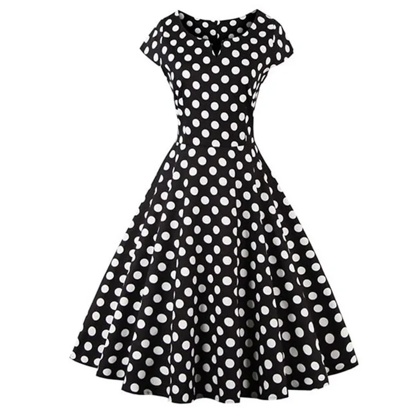 

Joansam Women Summer Striped Flamingo Retro Casual Party Robe Pinup Rockabilly 50s Vintage Dresses Vestidos S-4XL Plus Size