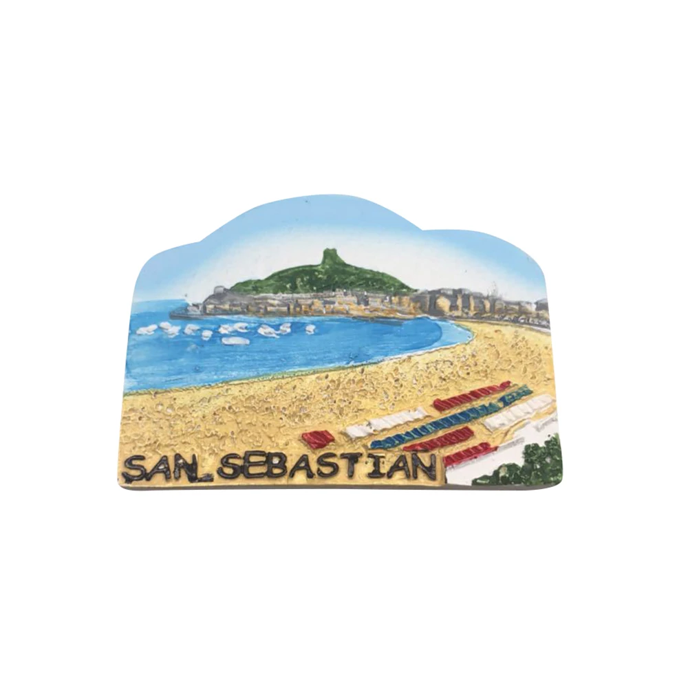 

Lychee Life Greece Scenic Fridge Magnets Craetive 3D Sea Refrigerator Magnetic Sticker Home Decoration Travel Souvenirs