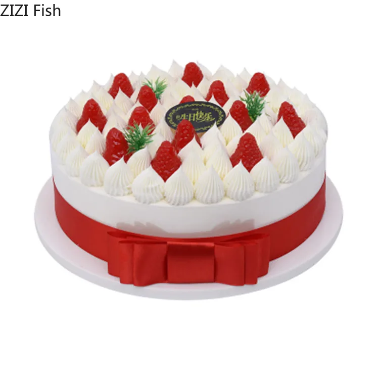 

Cake model Love fruit Artificial simulation Birthday Cake model tool Plastic model Window Show Shooting props Wedding decoration