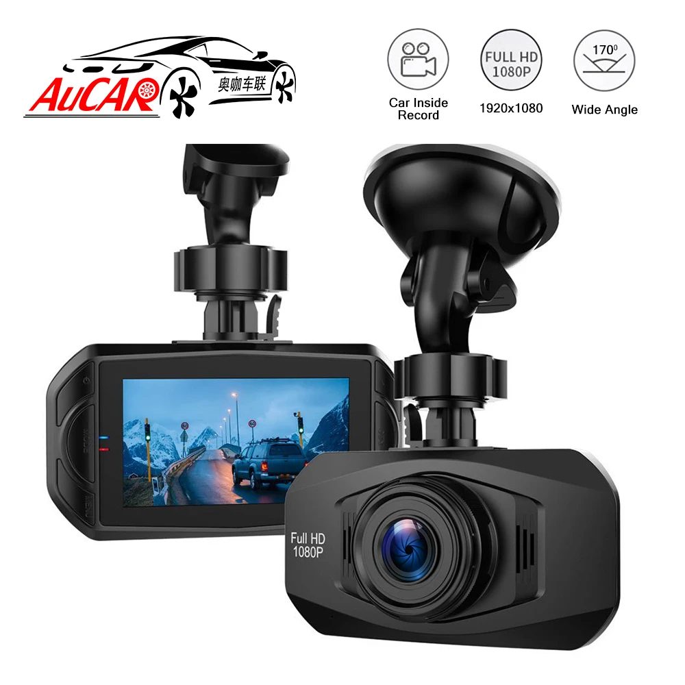 Car DVR Wifi Camera with display Digital Video Recorder Mini Dash Cam Image Video Recorder Full HD 1080P Dual Lens DVR G sensor