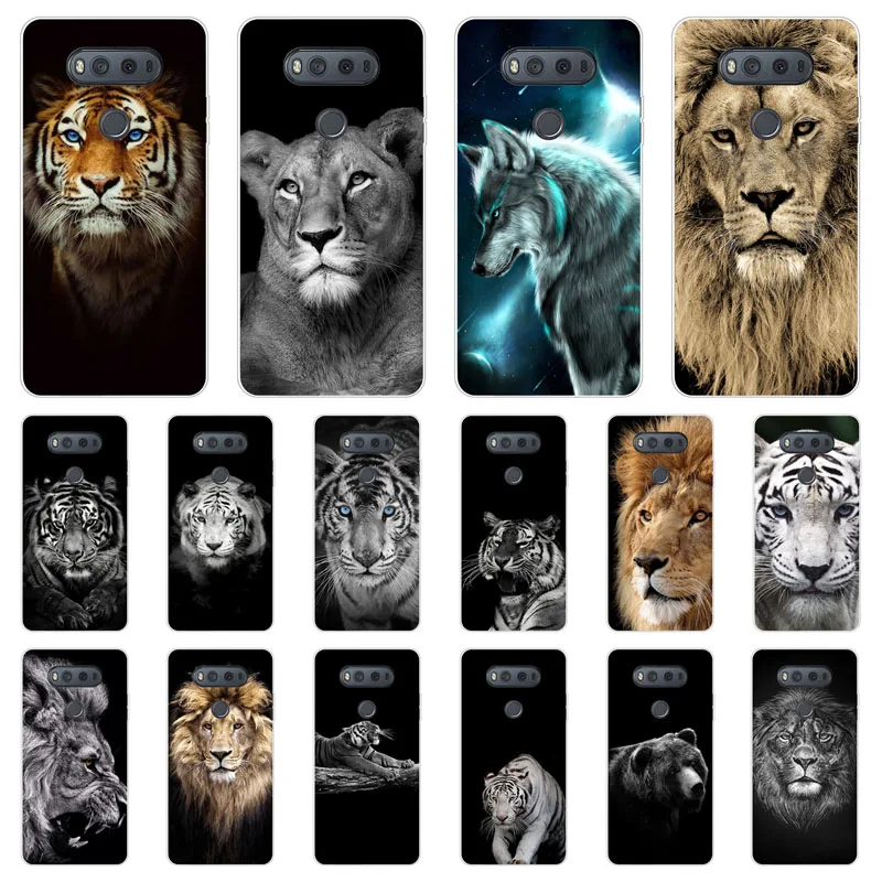 

for LG v20 Case,Silicon tigon beast Painting Soft TPU Back Cover for LG v20 Protect Phone cases shell