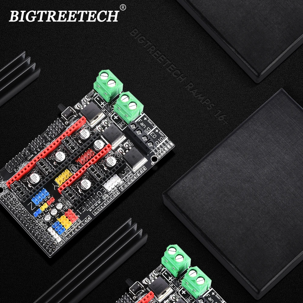 BIGTREETECH Ramps 1 6 Plus обновленная материнская плата с поддержкой A4988 DRV8825 TMC2208 TMC2130 Reprap