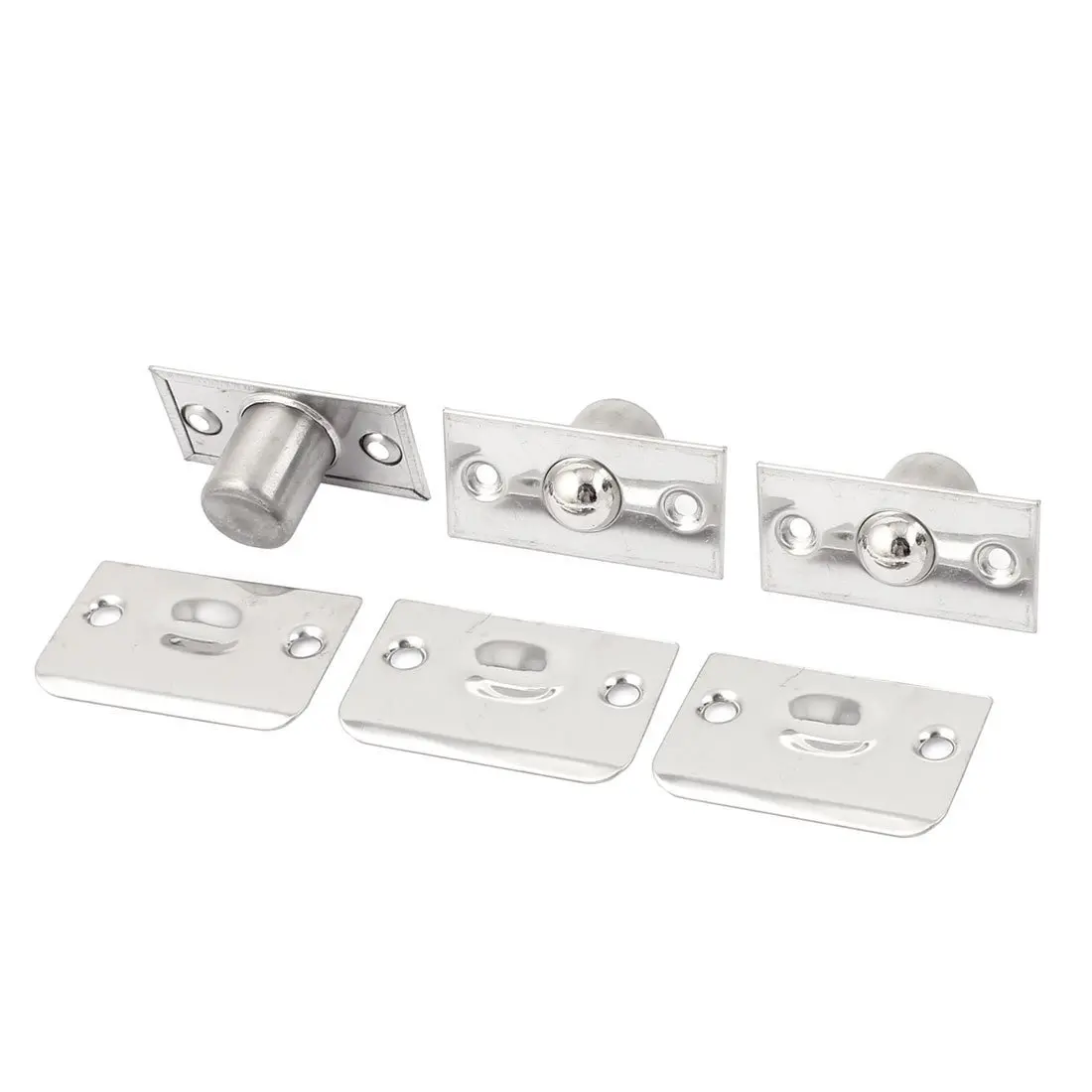 

CNIM Hot 3 Set Stainless Steel Cupboard Closet Ball Catch with Strike Plate