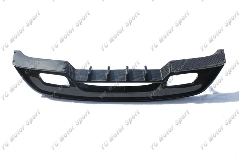 2012-2014 Mercedes Benz A Class W176 A250 A45 RevoZport RZA-290 Style  Rear Diffuser CF (3)