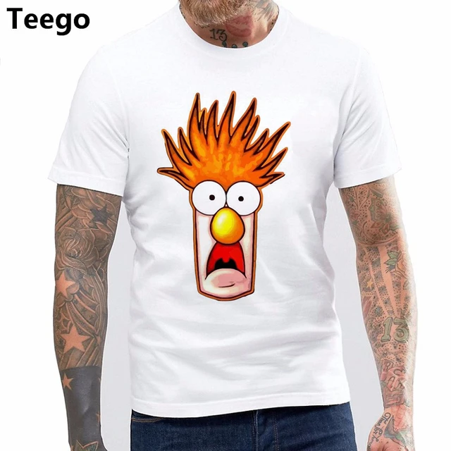 beaker the muppets big face t shirt in t shirts from men s clothing