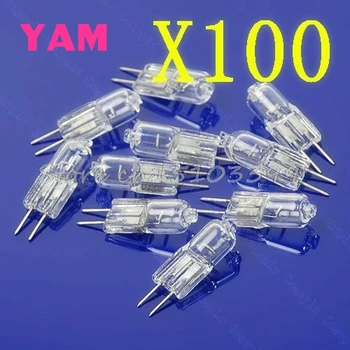 

100Pcs 20W 12V Halogen 20 Watt G4 Base JC Type Bulbs Light Bulb Set Drop Ship