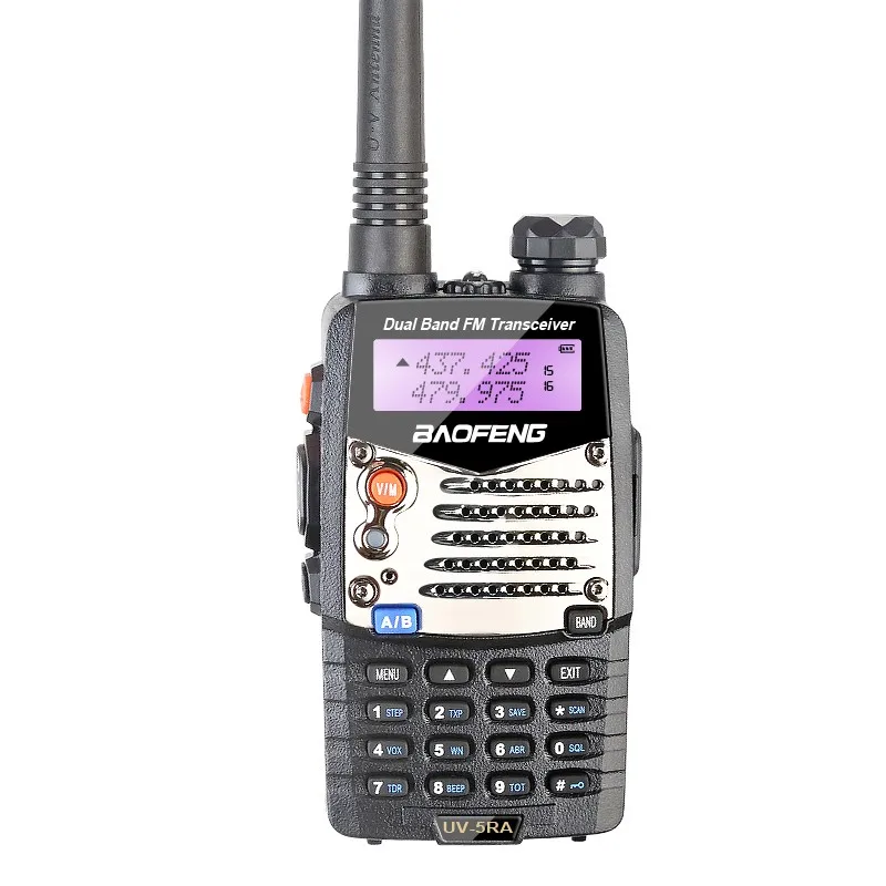 2 шт. BAOFENG UV-5RA рация Dual Band 136-174/400-520 мГц двухстороннее радио с наушником