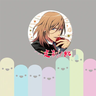 ZXFJXR 58 мм игра Uta No Prince Sama Tomoch Ijirikawa Masato брошь на рюкзак Kurusu Syo Tokiya/hayato Значки