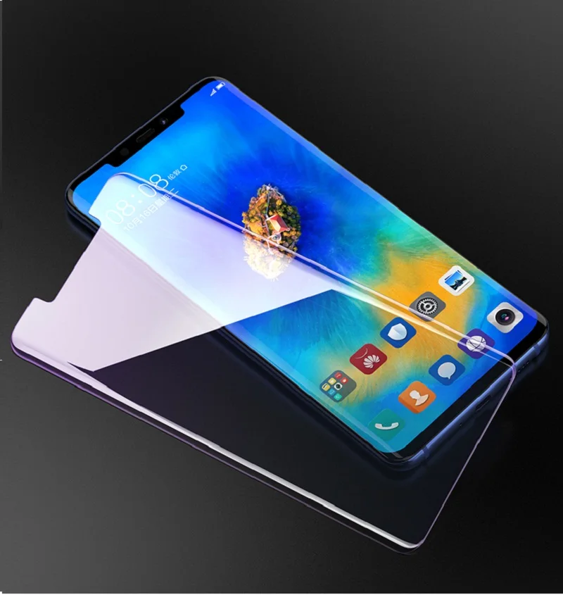 3D твердость HD анти синий свет закаленное стекло для huawei mate20 pro Защитная стеклянная пленка для huawei mate 20